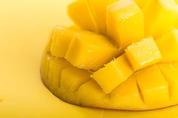 Cubed mango