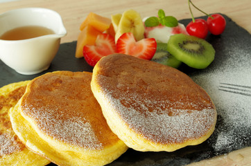 スフレパンケーキ