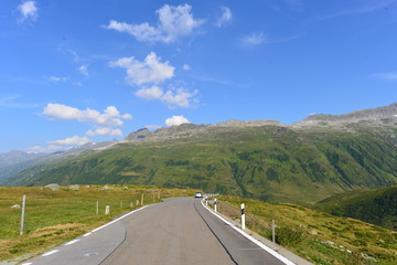 Furkastrasse Nahe Realp im Katon Uri