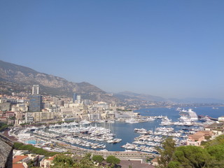 Fototapeta na wymiar Monaco city