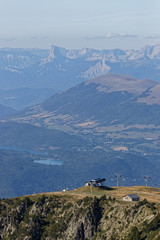 Laffrey et le Vercors depuis Chamrousse
