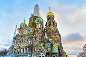 Fototapeta premium Church of the Savior on Blood in Saint Petersburg, Russia