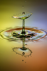 Droplet collision