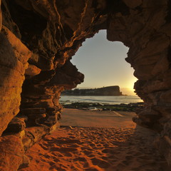 Ocean View from a cave