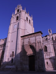 Fototapeta na wymiar Catedral de San Antolín en Palencia, Castilla y León
