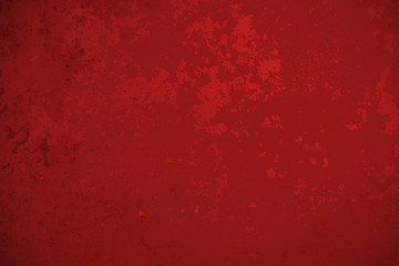 Abstract Red Weathered Wall Background