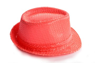 ladies hat against hot sunbeams 