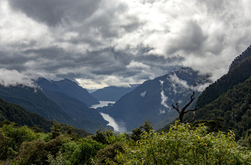 Amazing view over Doubtful Sound