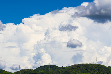 夏の青空