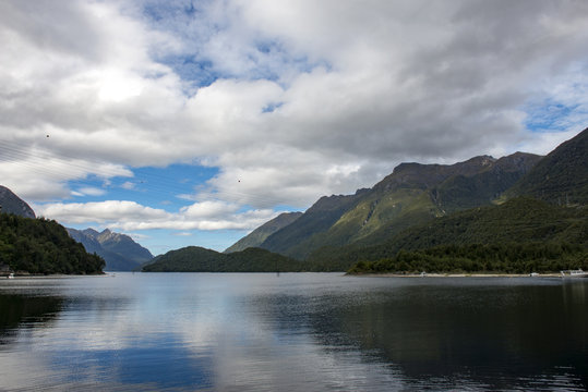 View From Manapouri Hydro Electric Power Station