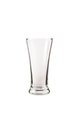 empty glass with isolated on white background