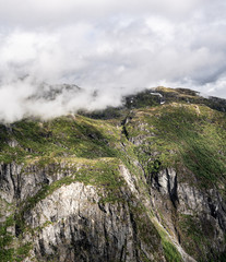 Aerial Shot of Norwegian Nature