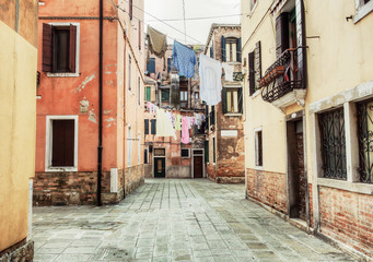 Street view from Venice, Italy