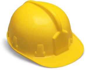 Fototapeta premium Yellow Safety Helmet