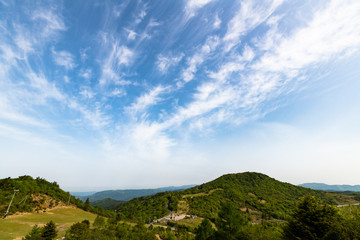 Obraz premium 茶臼山
