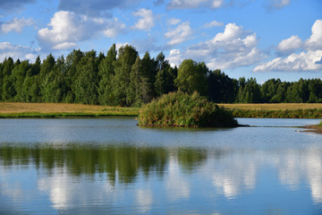 Obraz premium Russian scenery in summer time