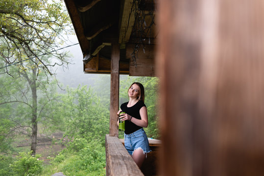 morning in the mountains, active holiday pledge of excellent mood - Powered by Adobe