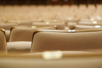 Empty cinema hall