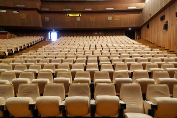 Fototapeta premium Empty cinema hall