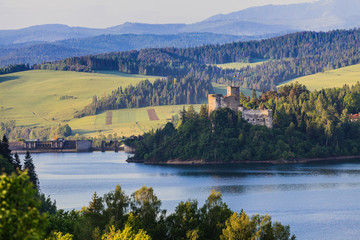 Castle in Niedzica. Poland