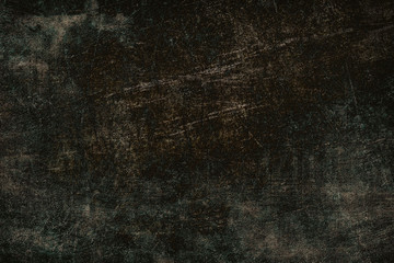 Dirty dark green grunge background