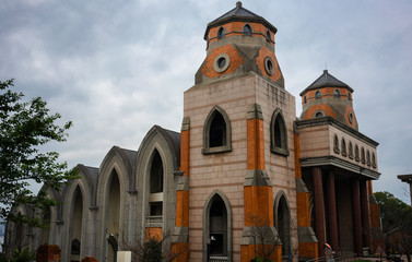 The Grand Chapel at Aletheia in Tamsui district Taipei Taiwan