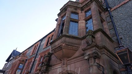 Victorianisches Haus in Conwy, Wales