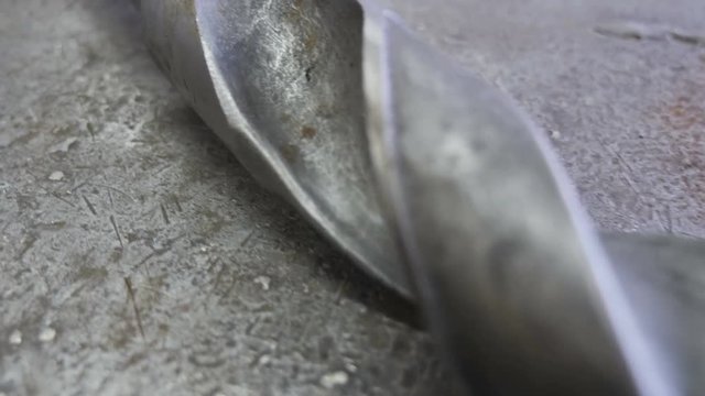 Slider view of drill bit for metal drilling
