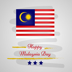 Illustration of Malaysia Day Background