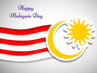 Illustration of Malaysia Day Background