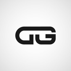 Initial Letter DG Logo Template Design