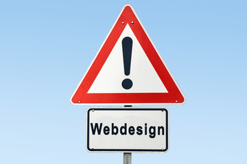 Schild 327 - Webdesign