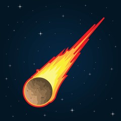 A comet is an icy small Solar System body that, when passing close to the Sun, warms and begins to release gases