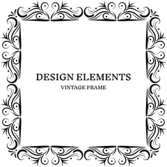 Vintage frame design