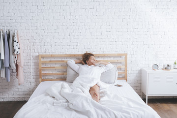 Woman Enjoying Morning at Home