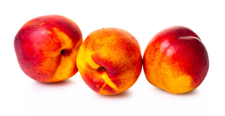 ripe nectarine close-up