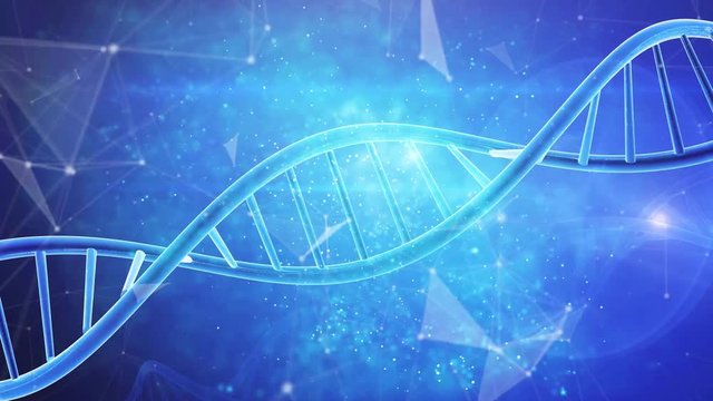 DNA double helix medical background
