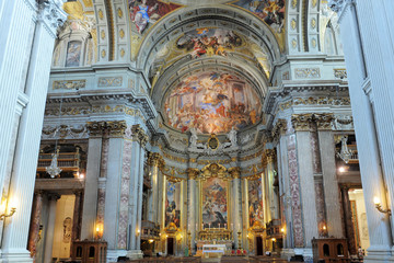 Fototapeta na wymiar Eglise Gesu, Rome