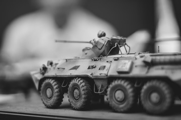 model tank of the Second World War