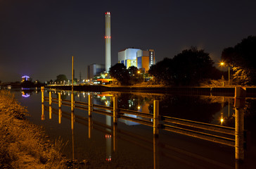 Industry At A Canal