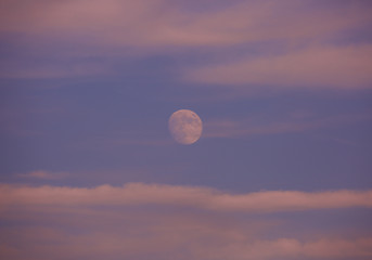 Moon and Clouds