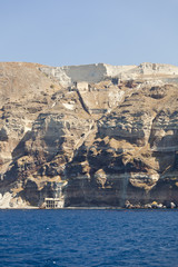 Santorini Cliffs