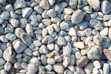 Texture of river stones