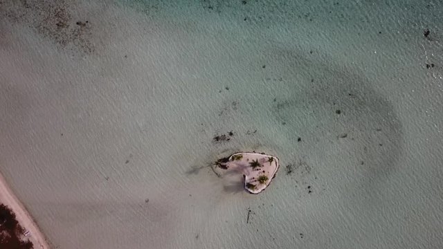 Taha and Bora Bora aerial view panorama landscape French Polynesia