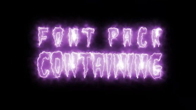 4k Halloween Alphabet Letters Pack/
Animation of a pack of funny halloween ABC letters, with turbulence effect on letters, numbers and special characters