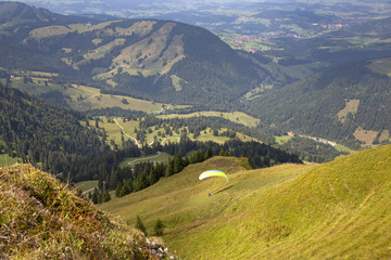 Allgäu - Hochgrat - Oberstaufen - Gleitschirm