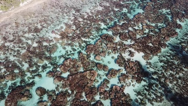 Taha and Bora Bora aerial view panorama landscape French Polynesia