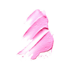 Paint smudge isolated on white background vector 