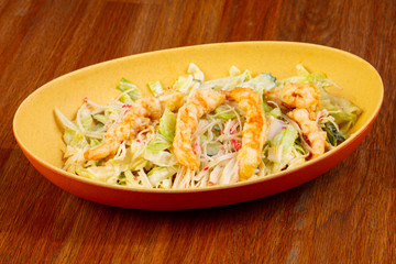 Tasty crab salad
