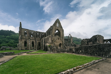 Fototapeta na wymiar Tintern Abbey, Wales